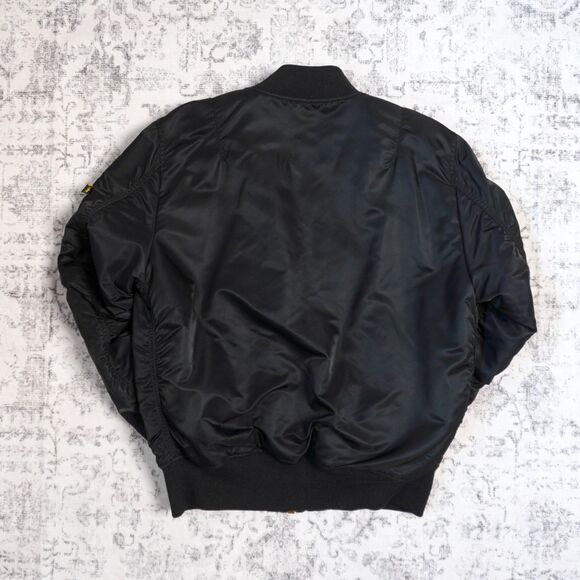 Alpha Industries MA-1 Classic Military Flight Bomber Jacket - Men's Medium - Picture 3 of 12